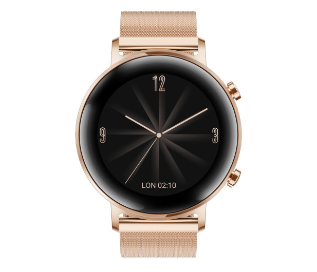 Huawei Watch GT 2 42mm złoty elegant - 538111 - zdjęcie 2